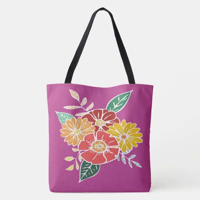 Bolsa Tote Energia de Flor nº 9 (Verso)