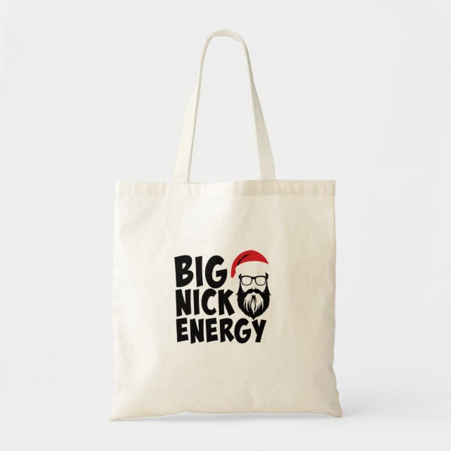 Bolsa Tote Energia Natalina do Grande Nick (Frente)