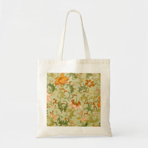 Bolsa Tote Enfeite Chinês Antigo Jones Flores