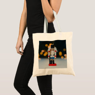Bolsa Tote Enfeite de Natal clássico quebra-nozes do Slippery