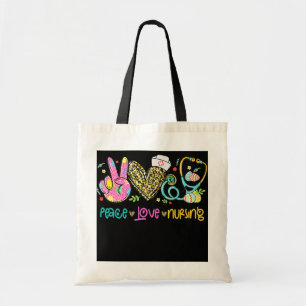 Bolsa Tote Enfermagem do Amor pela Paz Enfermeira Bunny Steth