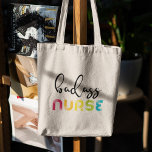 Bolsa Tote Enfermeira Badass<br><div class="desc">Um design brilhante e na moda para todas as enfermeiras e prestadores de cuidados!</div>