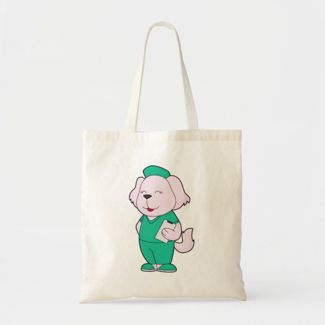 Bolsa Tote Enfermeira Canina (Frente)