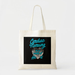 Bolsa Tote Enfermeira cardíaca trabalha cardiologia CNS enfer