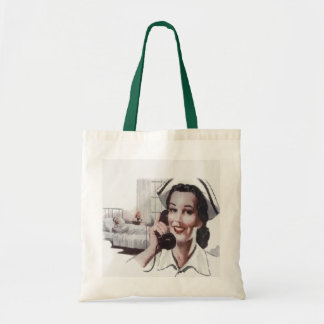 Bolsa Tote Enfermeira da divisão de hospital do vintage no