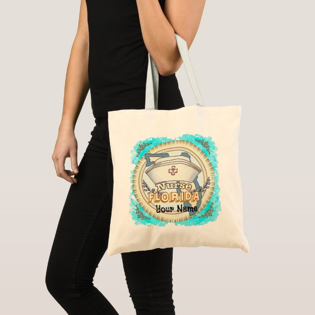 Bolsa Tote Enfermeira da Flórida (Frente (produto))