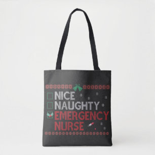 Bolsa Tote Enfermeira de Emergência Doida Engraçada, Engraçad
