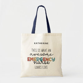 Bolsa Tote Enfermeira de emergência personalizada Enfermeiro 