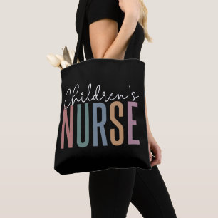 Bolsa Tote Enfermeira Infantil Enfermagem para crianças ret