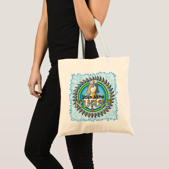 Bolsa Tote Enfermeira Muito Legal (Frente (produto))