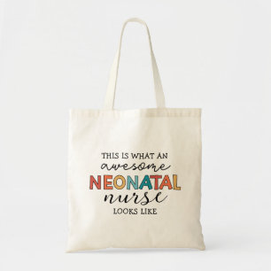 Bolsa Tote Enfermeira Neonatal Encantada Incrível Apreciação