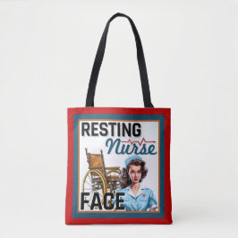 Bolsa Tote Enfermeira Nostálgica Bonita Enfermeira Amortecida