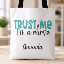 Enfermeira Personalizada Divertida Confie Em Mim