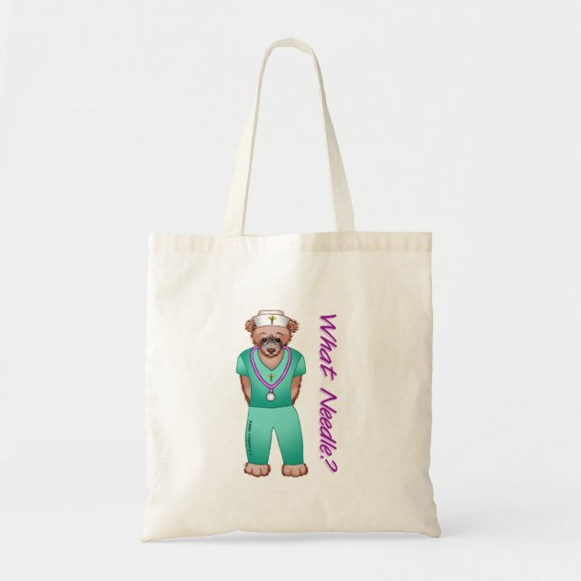 Bolsa Tote Enfermeira Urso (Frente)