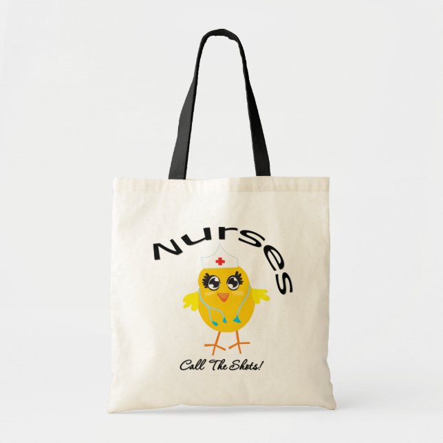 Bolsa Tote Enfermeiras Chamam Os Tiros (Frente)