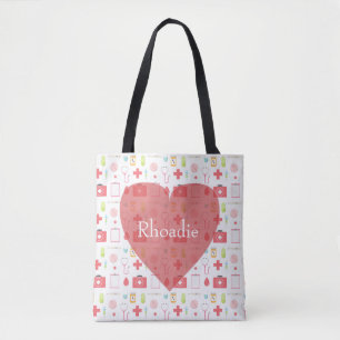 Bolsa Tote Enfermeiro Coração