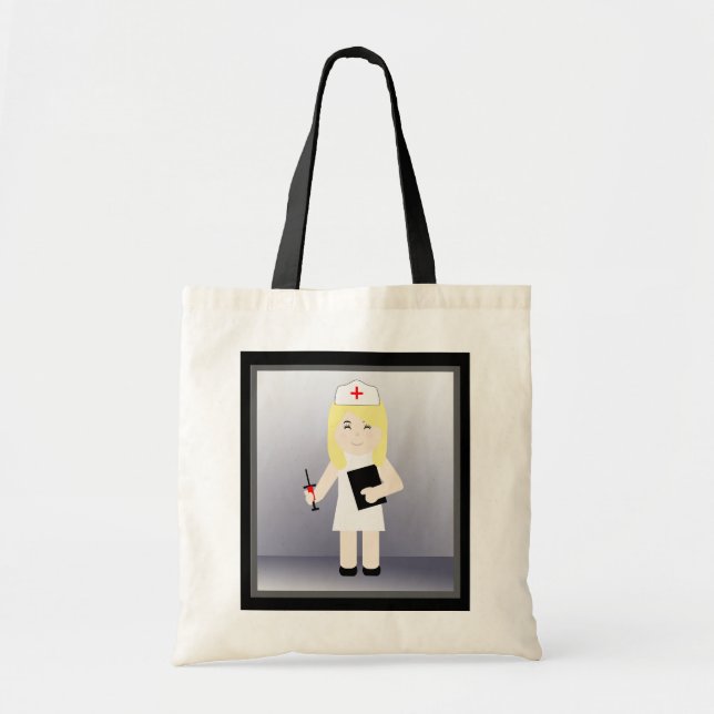Bolsa Tote Enfermeiro Cortado 4 Tote Bag (Frente)