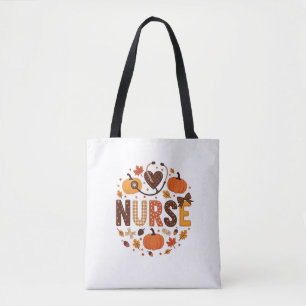 Bolsa Tote Enfermeiro de Queda - Cor d'água - Cuta e Colorida