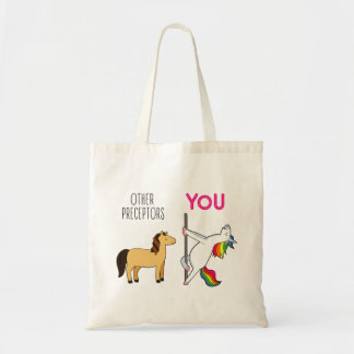Bolsa Tote Enfermeiro Preceptor Unicorn Engraçado