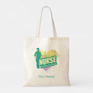 Bolsa Tote Enfermeiro Pulso Vintage Graduação Enfermeiro Esco