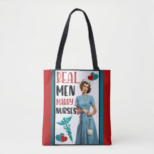 Bolsa Tote Enfermeiros De Casado De Homens Verdadeiros