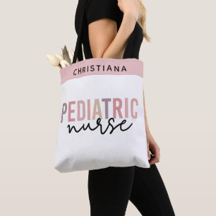Bolsa Tote Enfermeiros Pediátricos Personalizados Enfermeiros