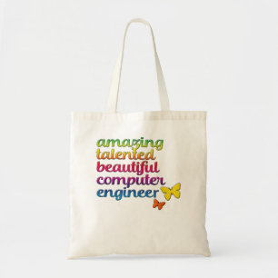 Bolsa Tote Engenheiro de computador engraçado Engenharia d