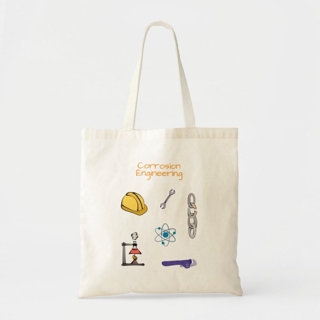 Bolsa Tote Engenheiro de corrosão Engenharia química (Frente)
