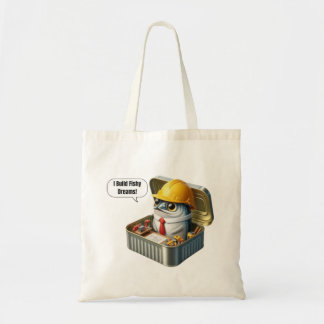 Bolsa Tote Engenheiro Sardinha Excêntrico Construindo Ideias