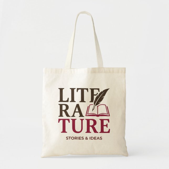 Bolsa Tote English Teacher Typography Design (Frente)