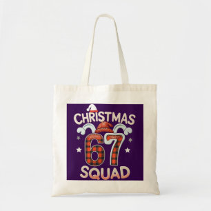 Bolsa Tote Engraçado 67 Seis Sete Meme Brainrot Esquadrão de
