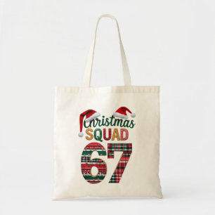 Bolsa Tote Engraçado 67 Seis Sete Meme Brainrot Esquadrão de