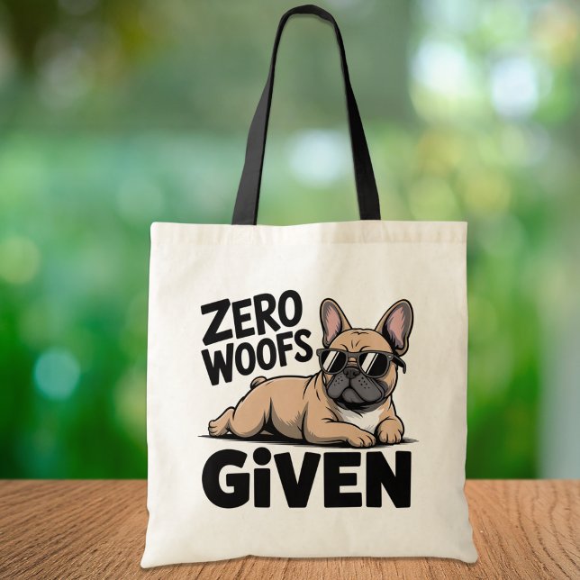 Bolsa Tote Engraçado Antissocial Francês Buldogue Francês (Criador carregado)
