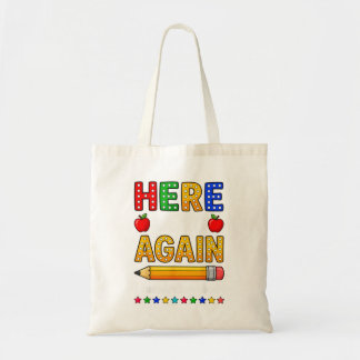 Bolsa Tote Engraçado Aqui Vamos Nós Professor Quer Dizer Bem-