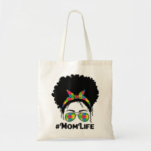 Bolsa Tote Engraçado Autismo Mamãe, Camisa De Arma Para Mul