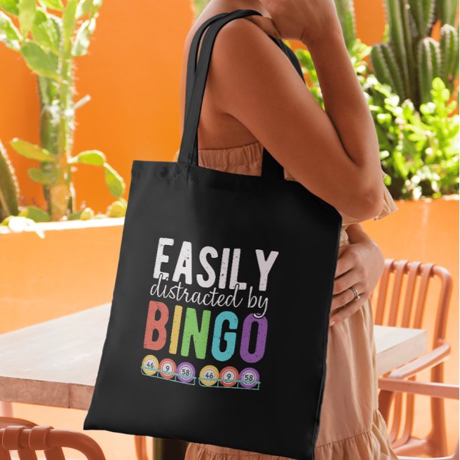 Bolsa Tote Engraçado Bingo (Criador carregado)