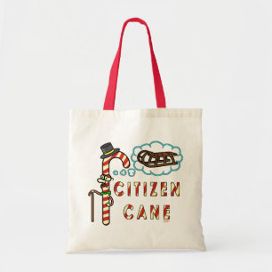 Bolsa Tote Engraçado Caneta Cidadã de Natal