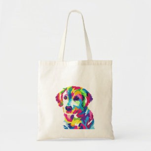 Bolsa Tote Engraçado Colorido - Escolher cor de fundo