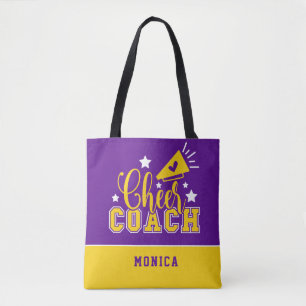 Bolsa Tote Engraçado de Saúde Personalizado Púrpura e Amar