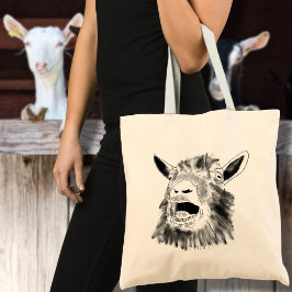 Bolsa Tote Engraçado Gato Chorando Arte Animal Quirky