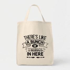 Bolsa Tote Engraçado Há Como Um Monte De Coisas Aqui