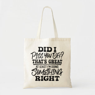 Bolsa Tote Engraçado Humor Sarcástico