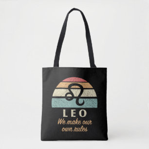 Bolsa Tote Engraçado Leo Zodiac