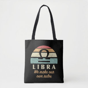 Bolsa Tote Engraçado Libra Zodiac