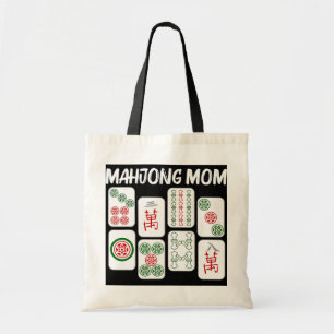 Bolsa Tote Engraçado Mahjong - Presente Para O Jogo De Azule
