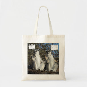 Bolsa Tote Engraçado Mannequin Challenge Lemurs