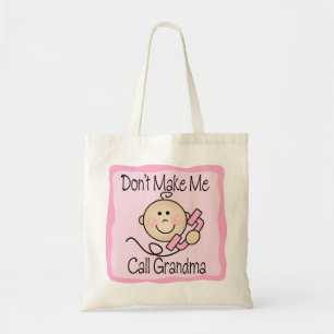 Bolsa Tote Engraçado não me faça a avó da chamada