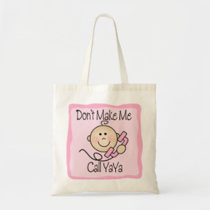 Bolsa Tote Engraçado não me faça a chamada YaYa