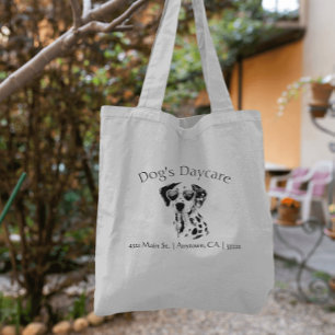 Bolsa Tote Engraçado negócio de cães Dalmacianos