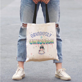 Bolsa Tote Engraçado Obviamente Um Grafite De Kawaii Cute Do 